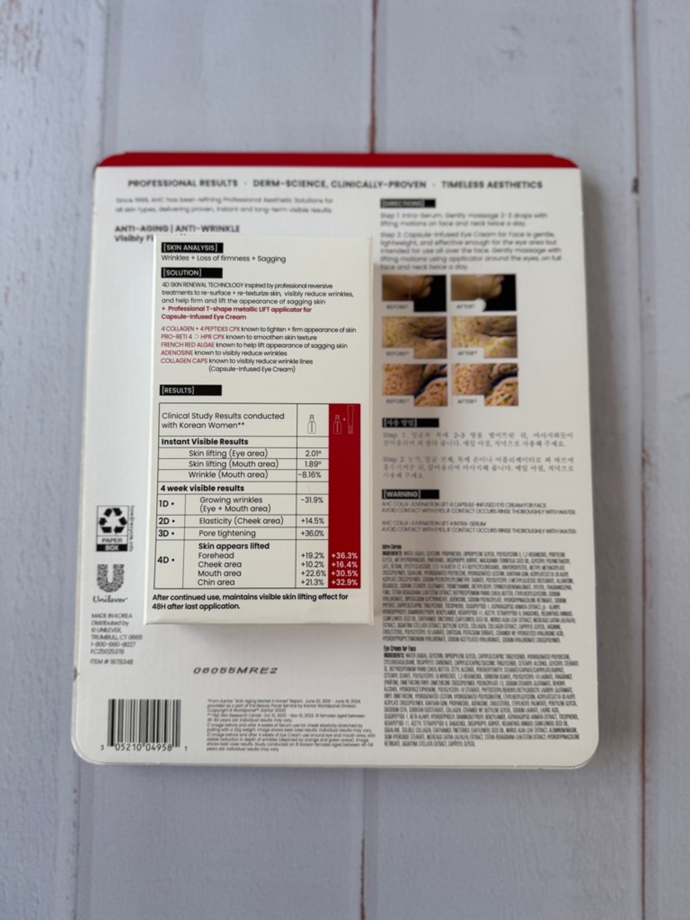 AHC Pro Shot Colla-Juvenation Loft 4 Serum + Eye Cream Set | New | Anti-Age - Picture 3 of 5